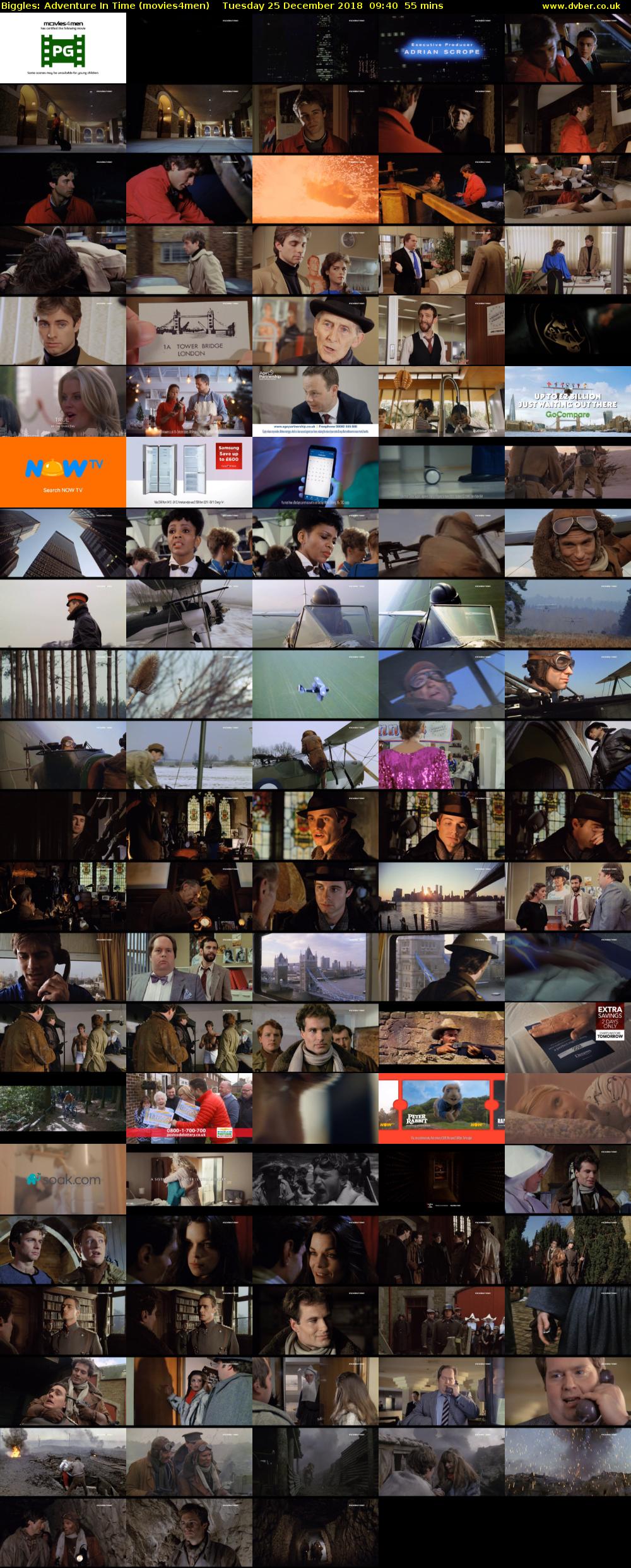 Biggles: Adventure In Time (movies4men) Tuesday 25 December 2018 09:40 - 10:35