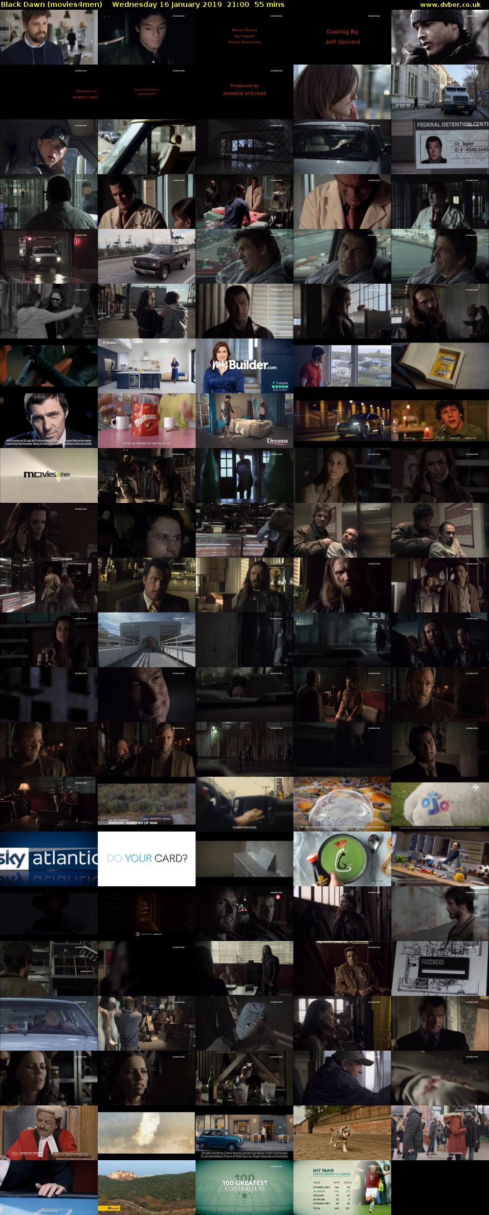 Black Dawn (movies4men) Wednesday 16 January 2019 21:00 - 21:55