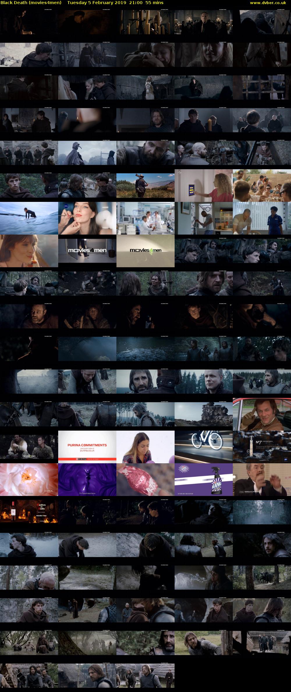 Black Death (movies4men) Tuesday 5 February 2019 21:00 - 21:55