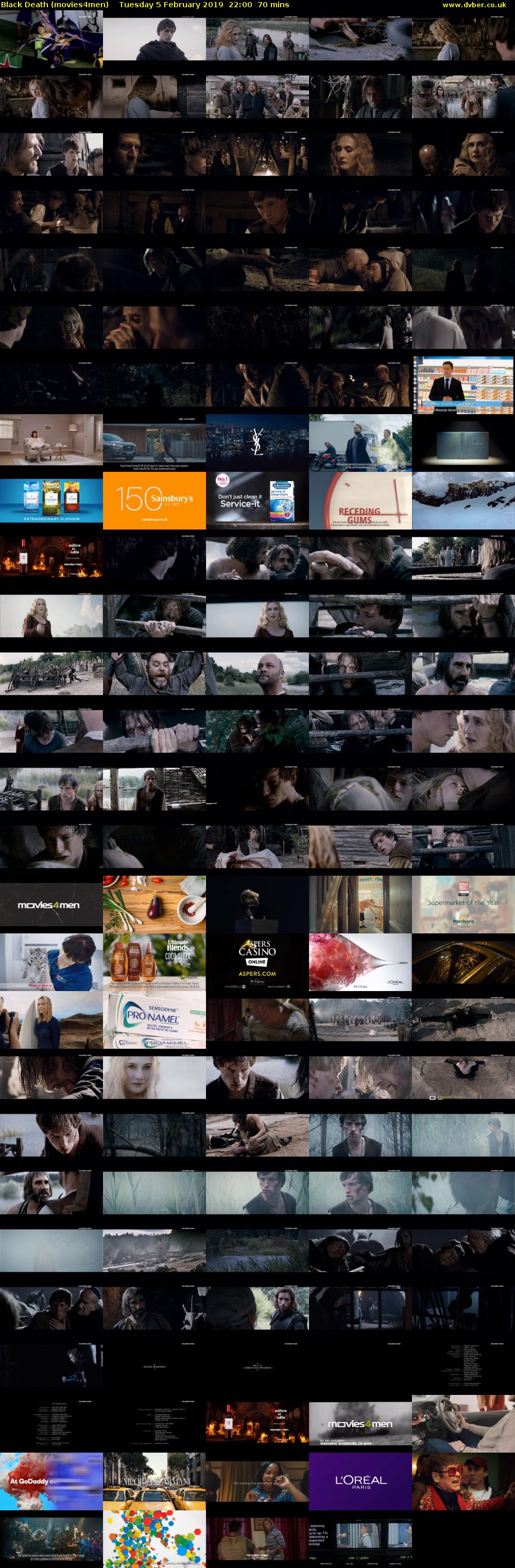 Black Death (movies4men) Tuesday 5 February 2019 22:00 - 23:10