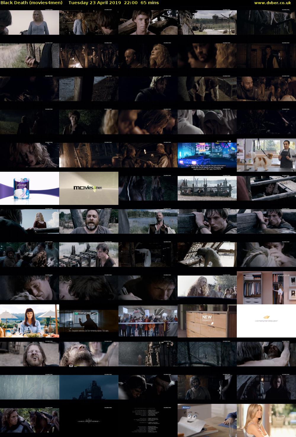 Black Death (movies4men) Tuesday 23 April 2019 22:00 - 23:05