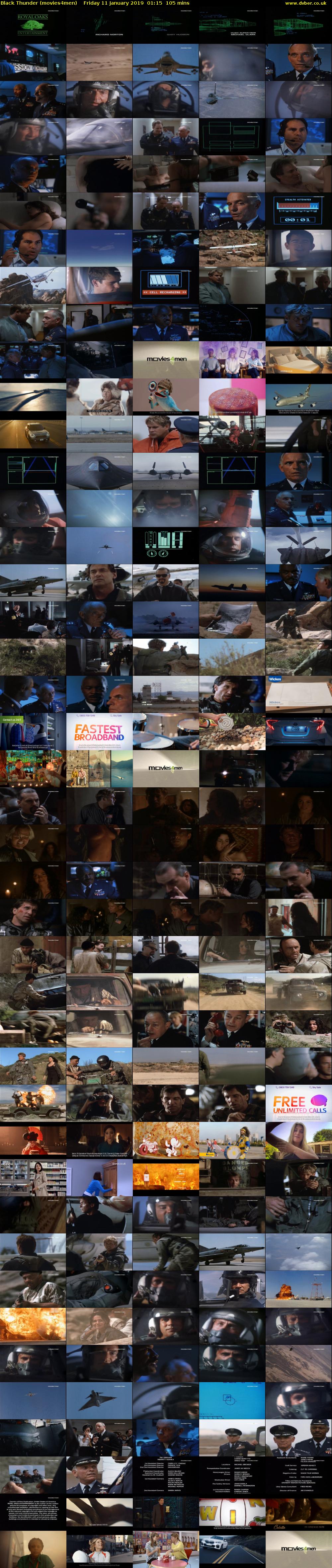 Black Thunder (movies4men) Friday 11 January 2019 01:15 - 03:00