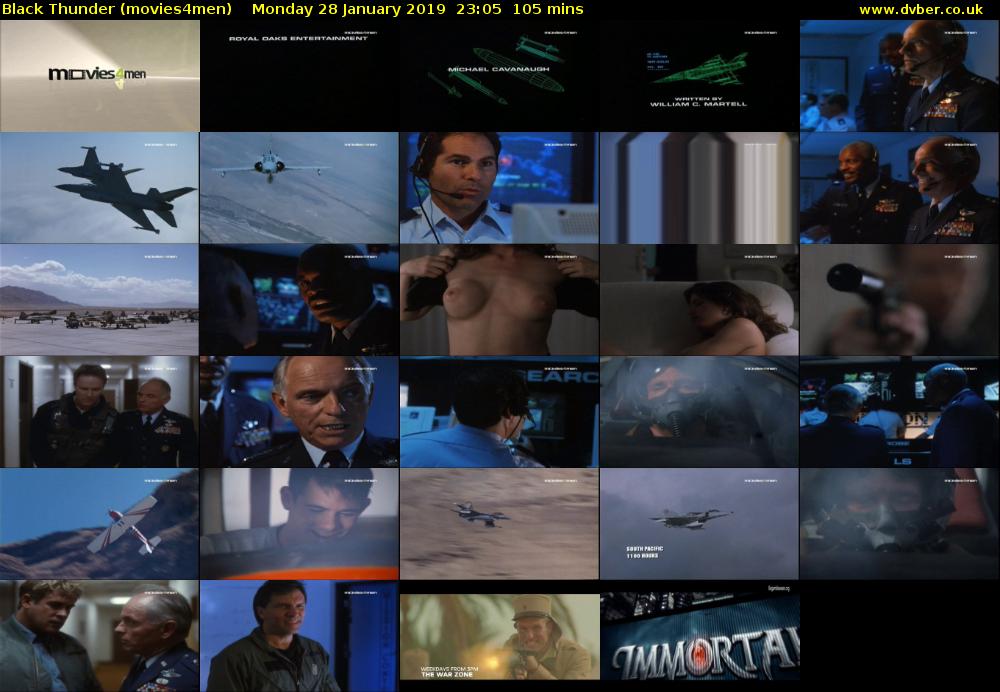 Black Thunder (movies4men) Monday 28 January 2019 23:05 - 00:50