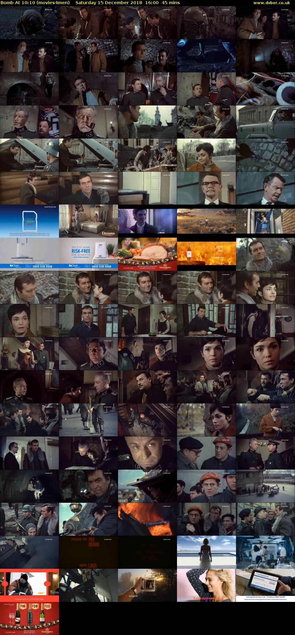 Bomb At 10:10 (movies4men) Saturday 15 December 2018 16:00 - 16:45