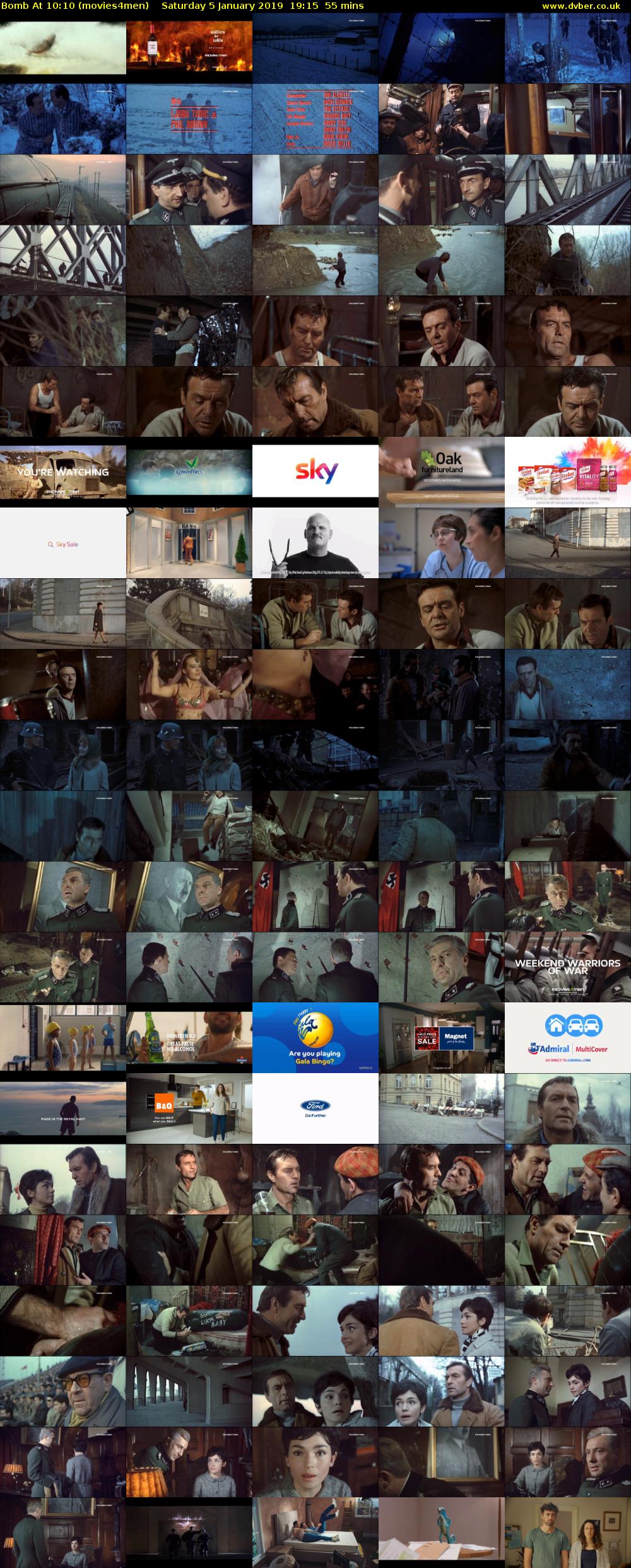 Bomb At 10:10 (movies4men) Saturday 5 January 2019 19:15 - 20:10