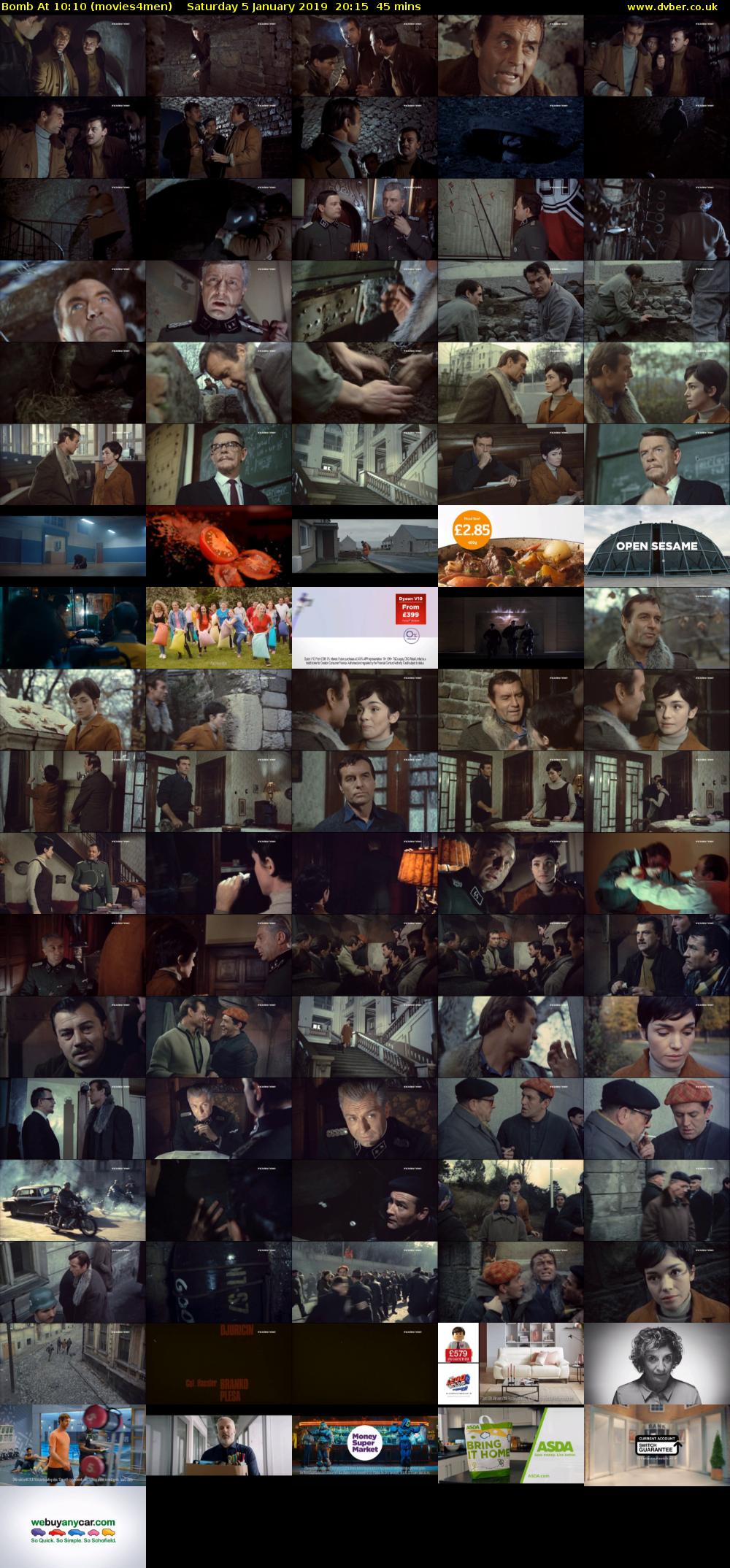 Bomb At 10:10 (movies4men) Saturday 5 January 2019 20:15 - 21:00