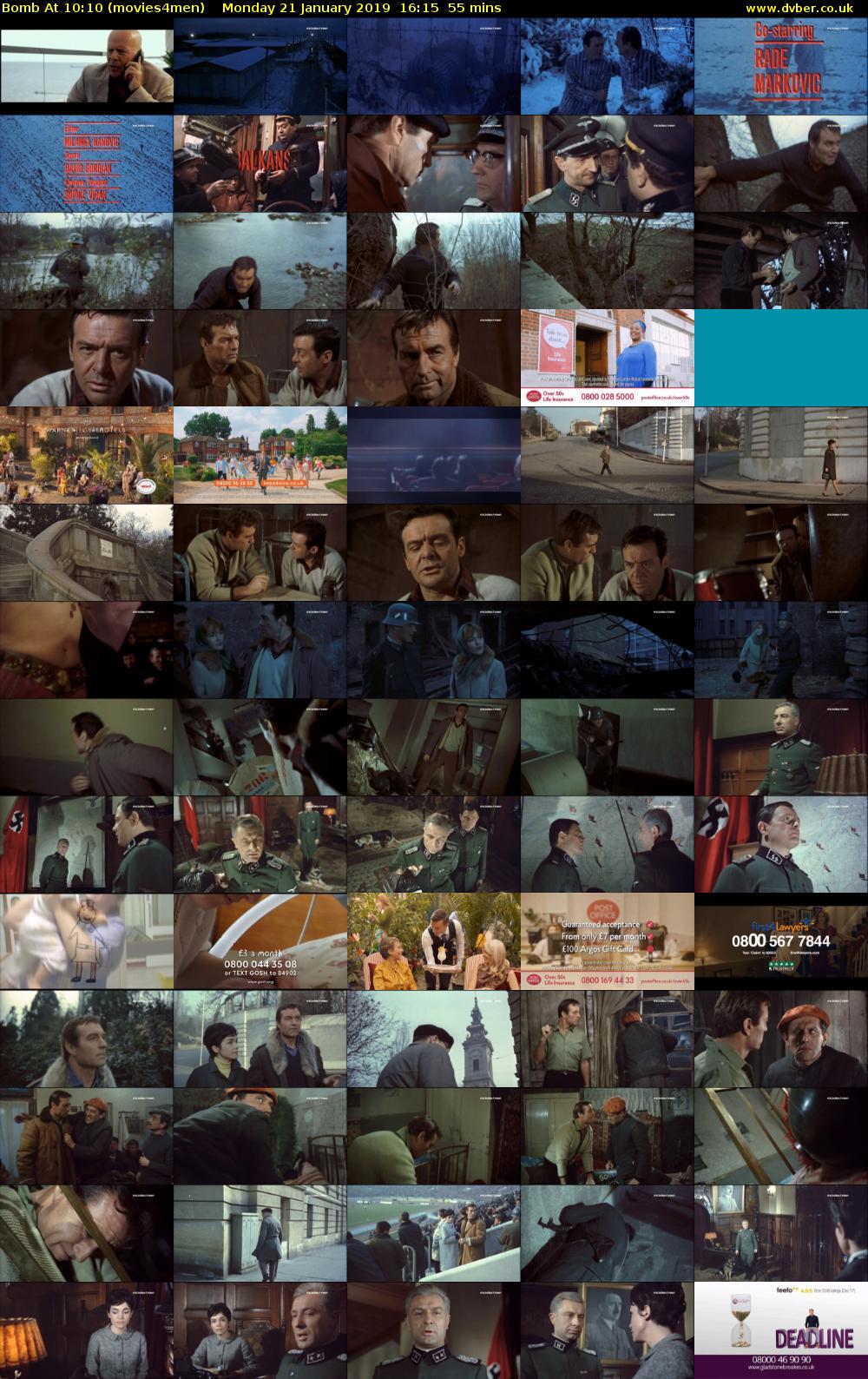 Bomb At 10:10 (movies4men) Monday 21 January 2019 16:15 - 17:10