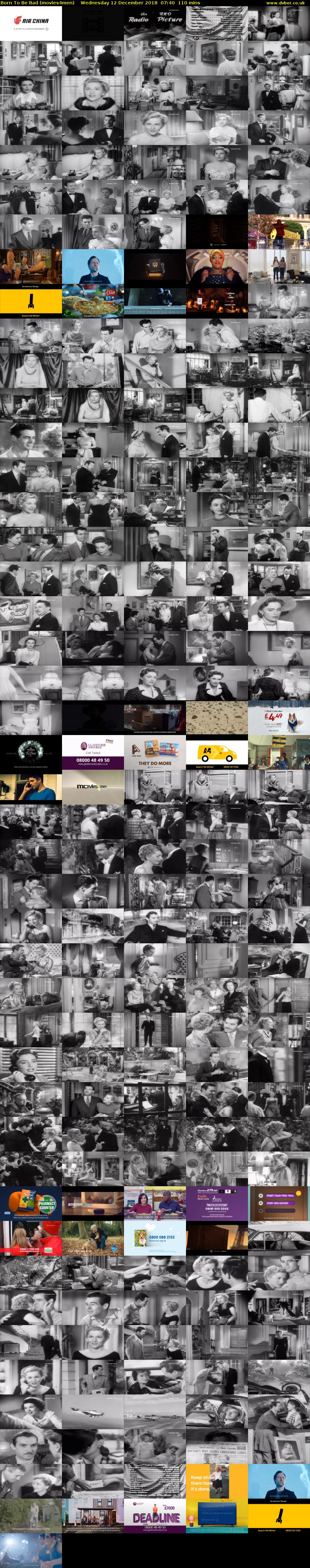 Born To Be Bad (movies4men) Wednesday 12 December 2018 07:40 - 09:30