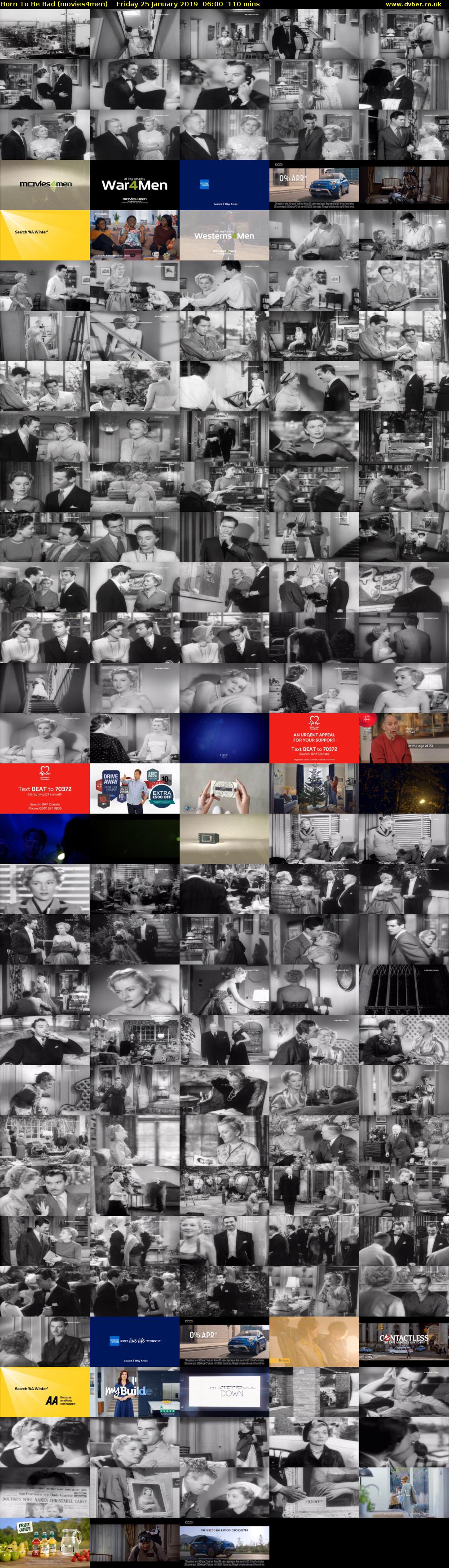 Born To Be Bad (movies4men) Friday 25 January 2019 06:00 - 07:50