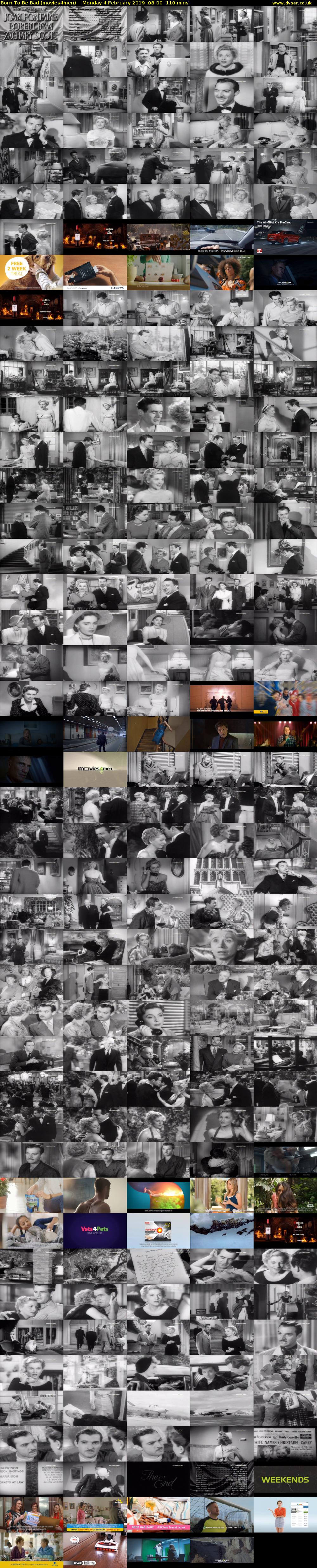 Born To Be Bad (movies4men) Monday 4 February 2019 08:00 - 09:50