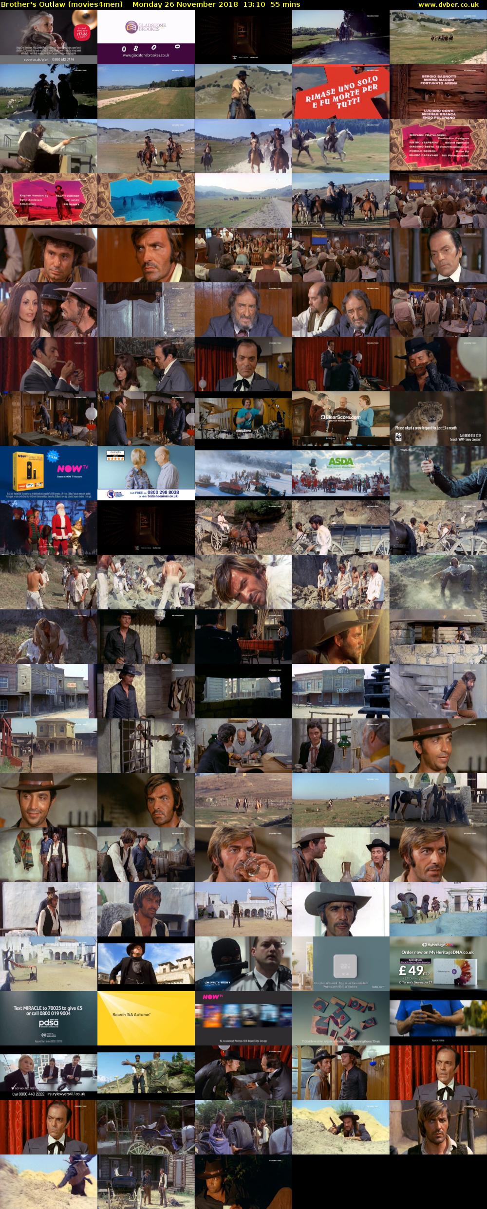 Brother's Outlaw (movies4men) Monday 26 November 2018 13:10 - 14:05