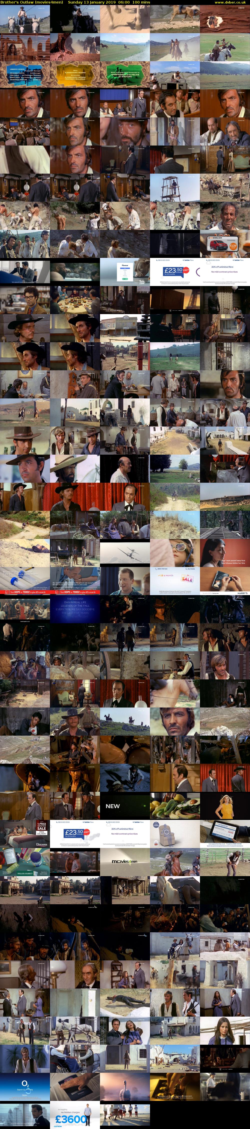 Brother's Outlaw (movies4men) Sunday 13 January 2019 06:00 - 07:40