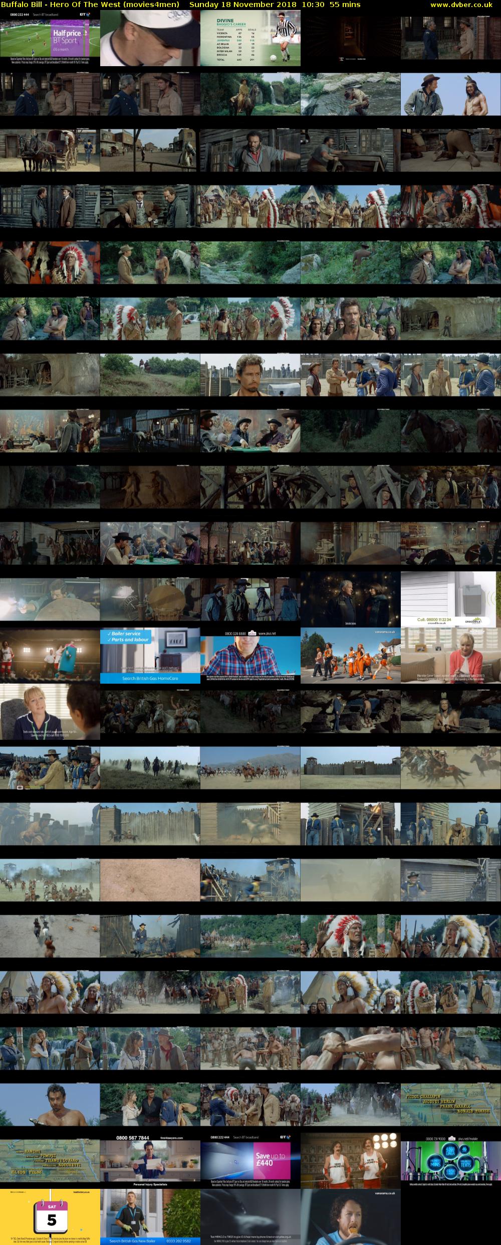 Buffalo Bill - Hero Of The West (movies4men) Sunday 18 November 2018 10:30 - 11:25