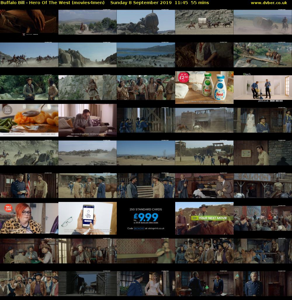 Buffalo Bill - Hero Of The West (movies4men) Sunday 8 September 2019 11:45 - 12:40