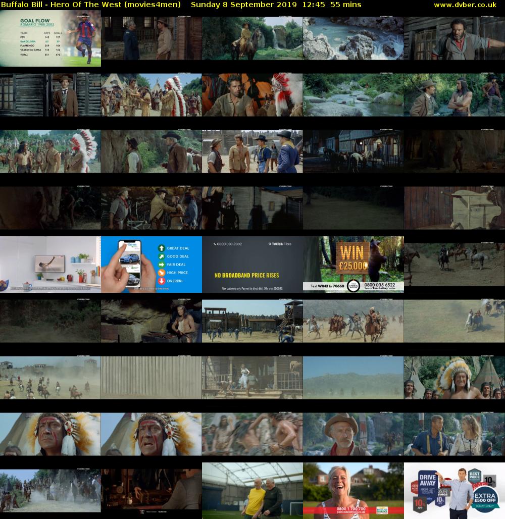 Buffalo Bill - Hero Of The West (movies4men) Sunday 8 September 2019 12:45 - 13:40