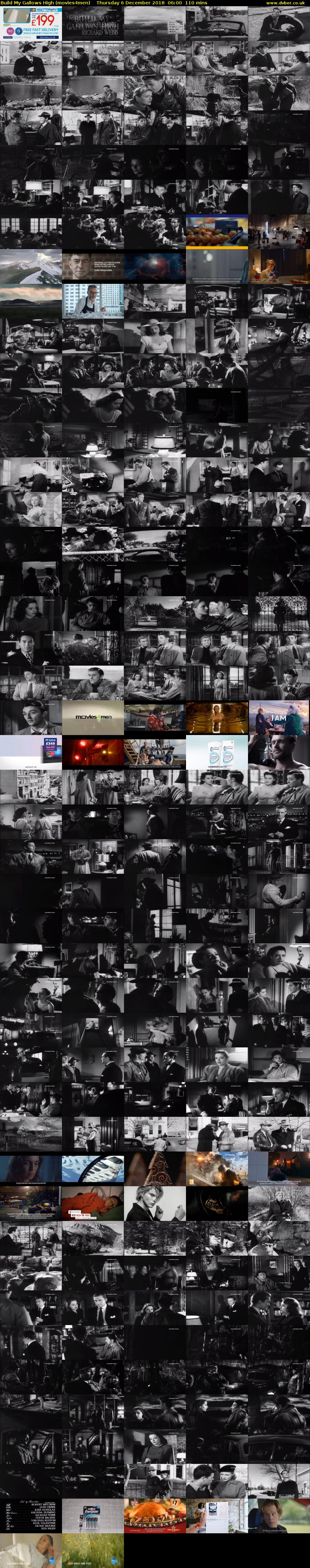 Build My Gallows High (movies4men) Thursday 6 December 2018 06:00 - 07:50