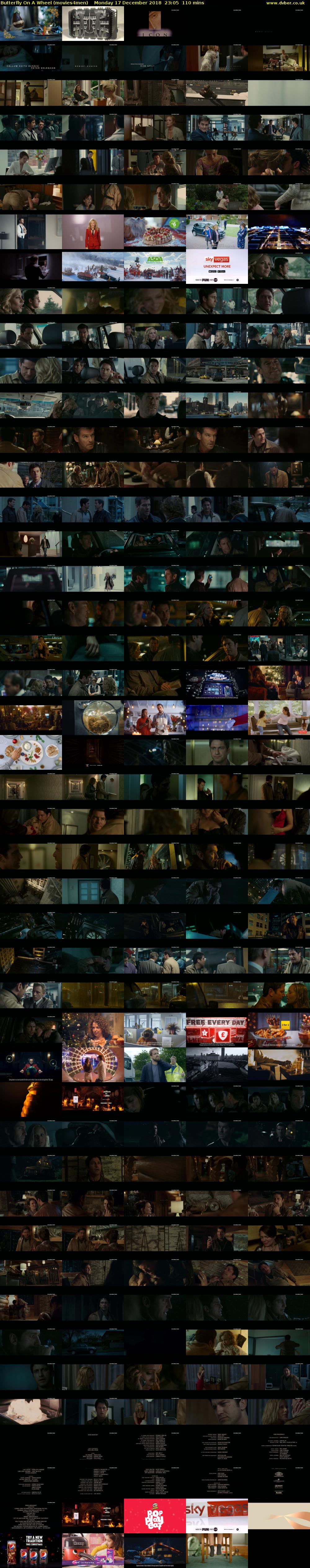 Butterfly On A Wheel (movies4men) Monday 17 December 2018 23:05 - 00:55