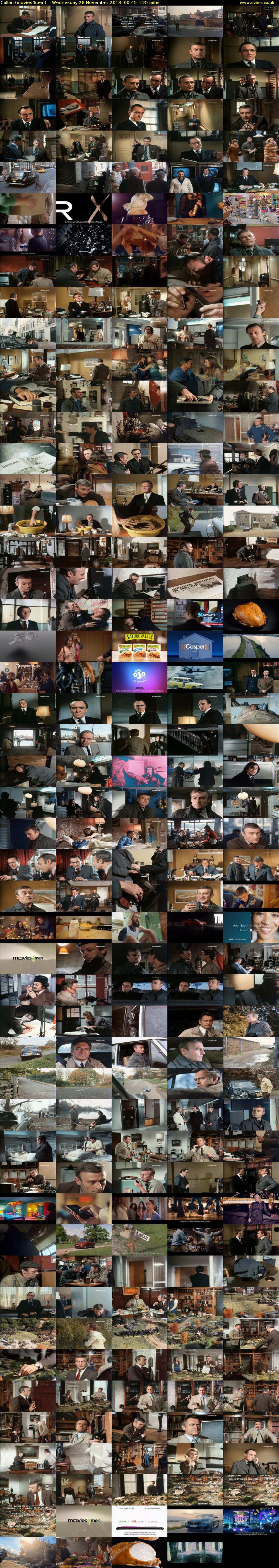 Callan (movies4men) Wednesday 28 November 2018 00:45 - 02:50