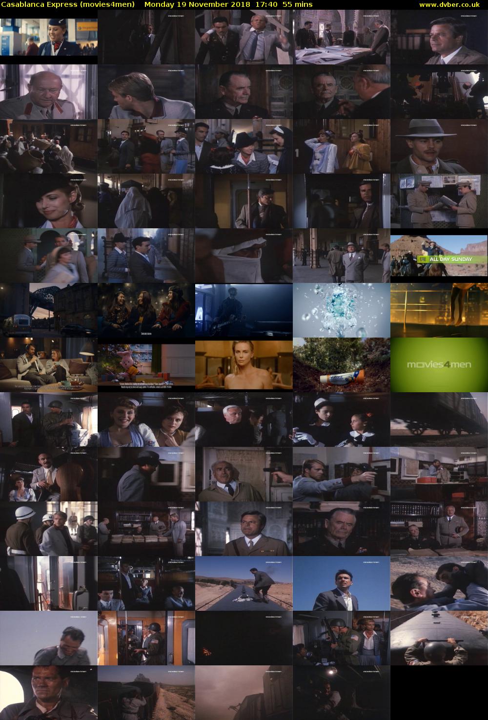 Casablanca Express (movies4men) Monday 19 November 2018 17:40 - 18:35