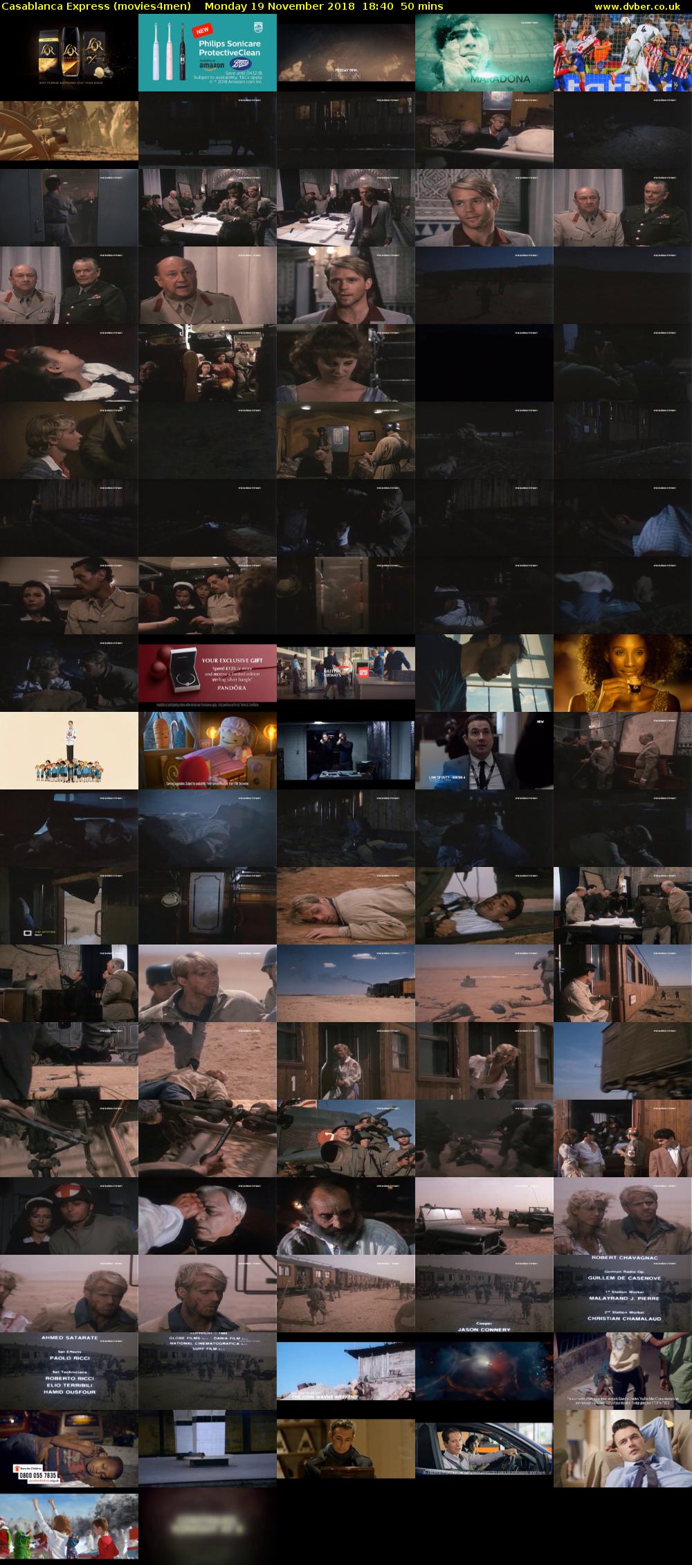 Casablanca Express (movies4men) Monday 19 November 2018 18:40 - 19:30