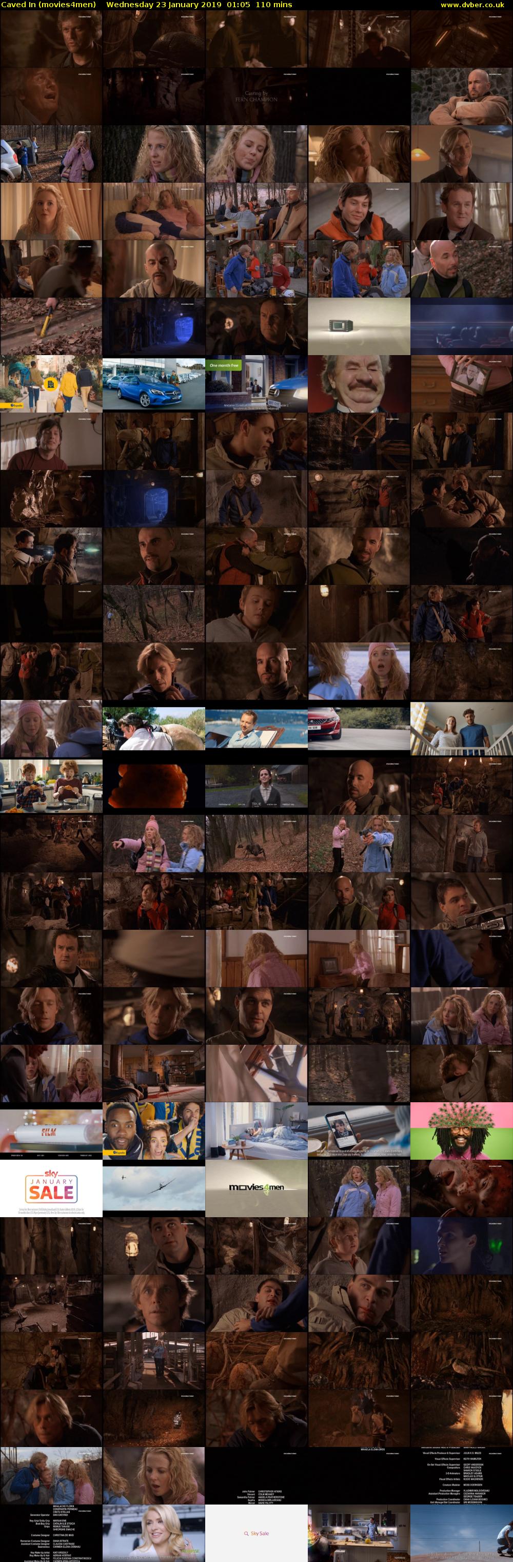 Caved In (movies4men) Wednesday 23 January 2019 01:05 - 02:55