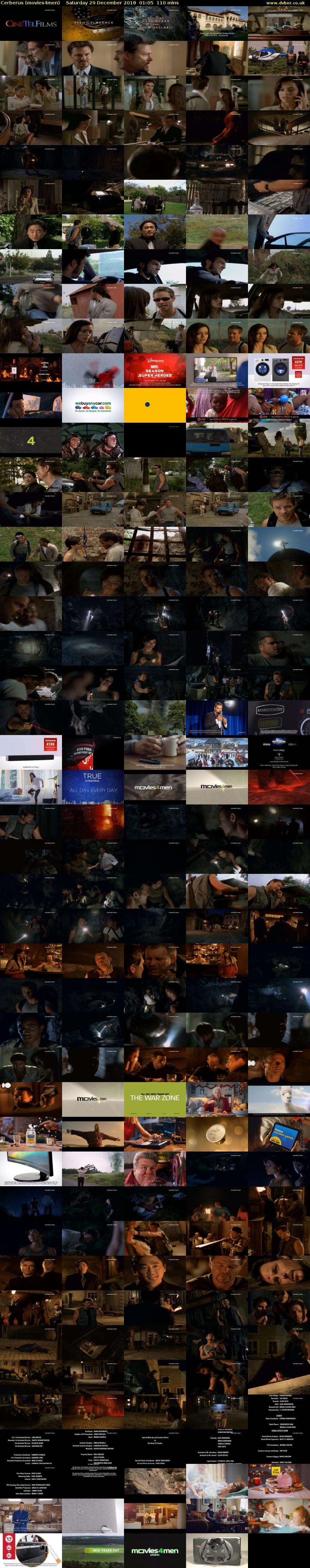 Cerberus (movies4men) Saturday 29 December 2018 01:05 - 02:55