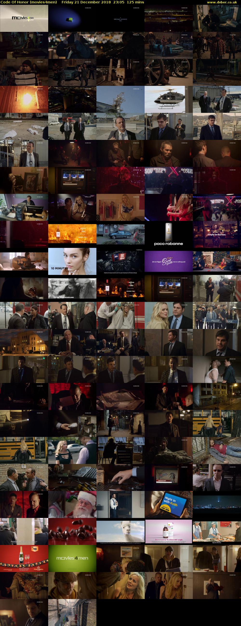 Code Of Honor (movies4men) Friday 21 December 2018 23:05 - 01:10