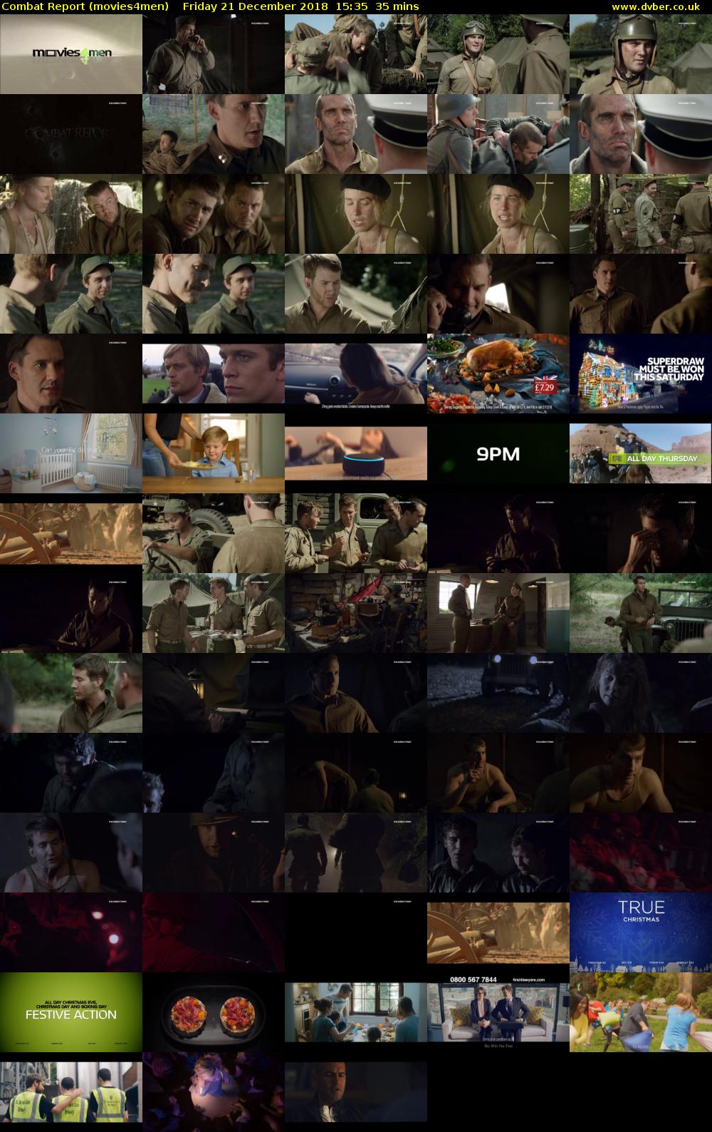Combat Report (movies4men) Friday 21 December 2018 15:35 - 16:10