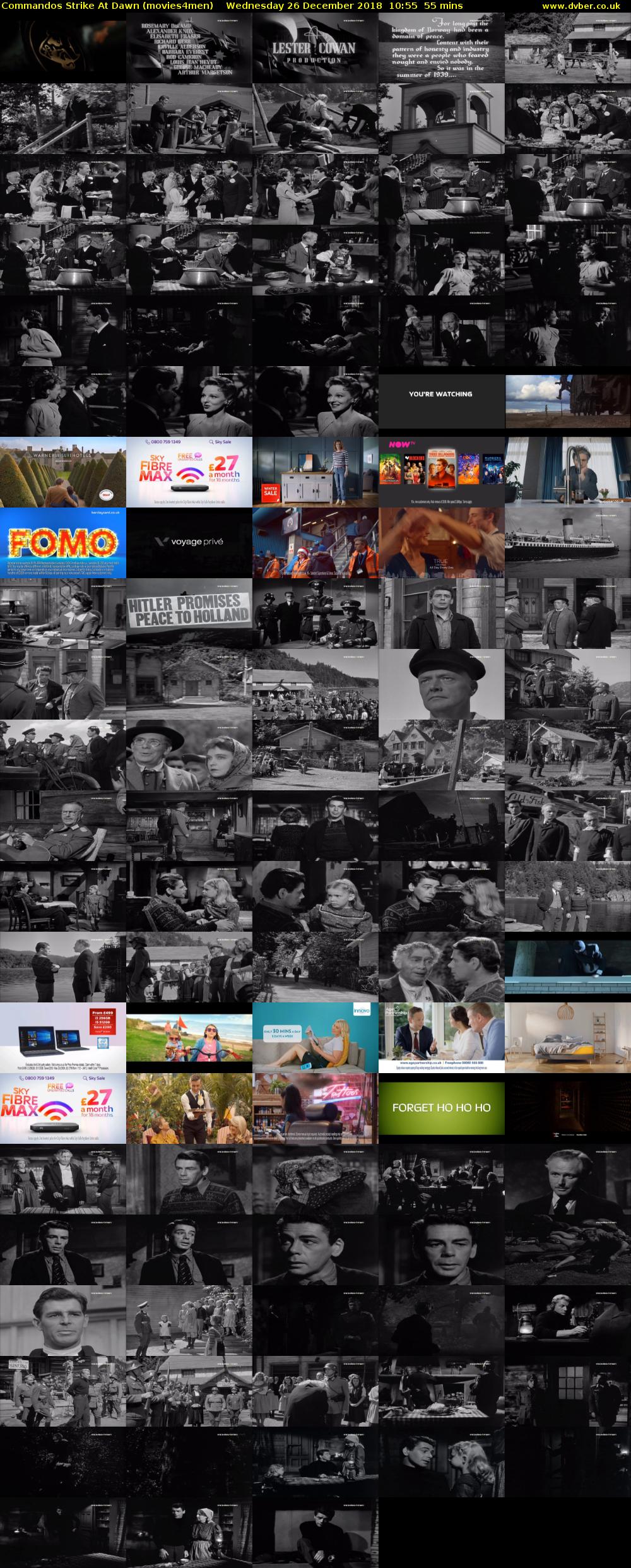 Commandos Strike At Dawn (movies4men) Wednesday 26 December 2018 10:55 - 11:50