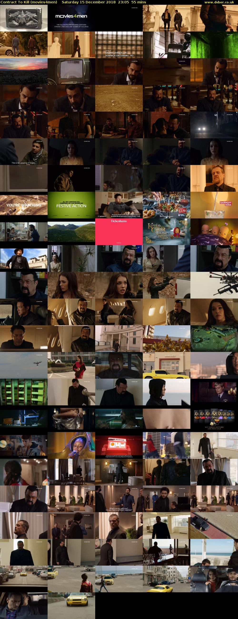 Contract To Kill (movies4men) Saturday 15 December 2018 23:05 - 00:00