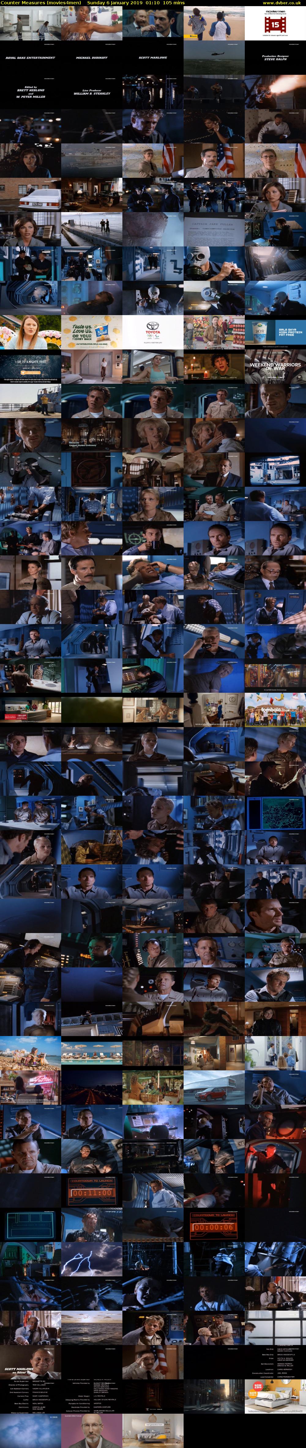 Counter Measures (movies4men) Sunday 6 January 2019 01:10 - 02:55