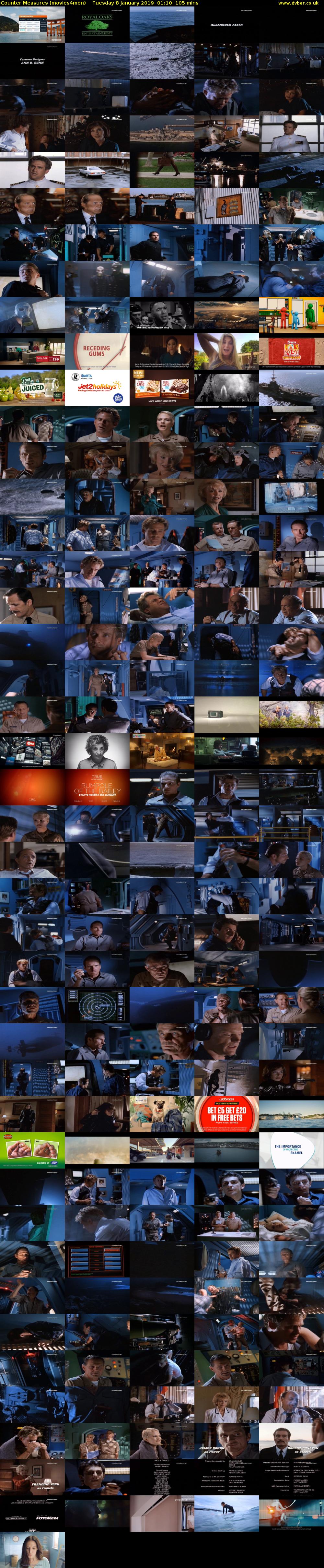 Counter Measures (movies4men) Tuesday 8 January 2019 01:10 - 02:55