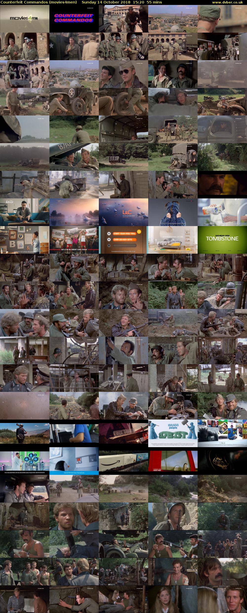 Counterfeit Commandos (movies4men) Sunday 14 October 2018 15:20 - 16:15