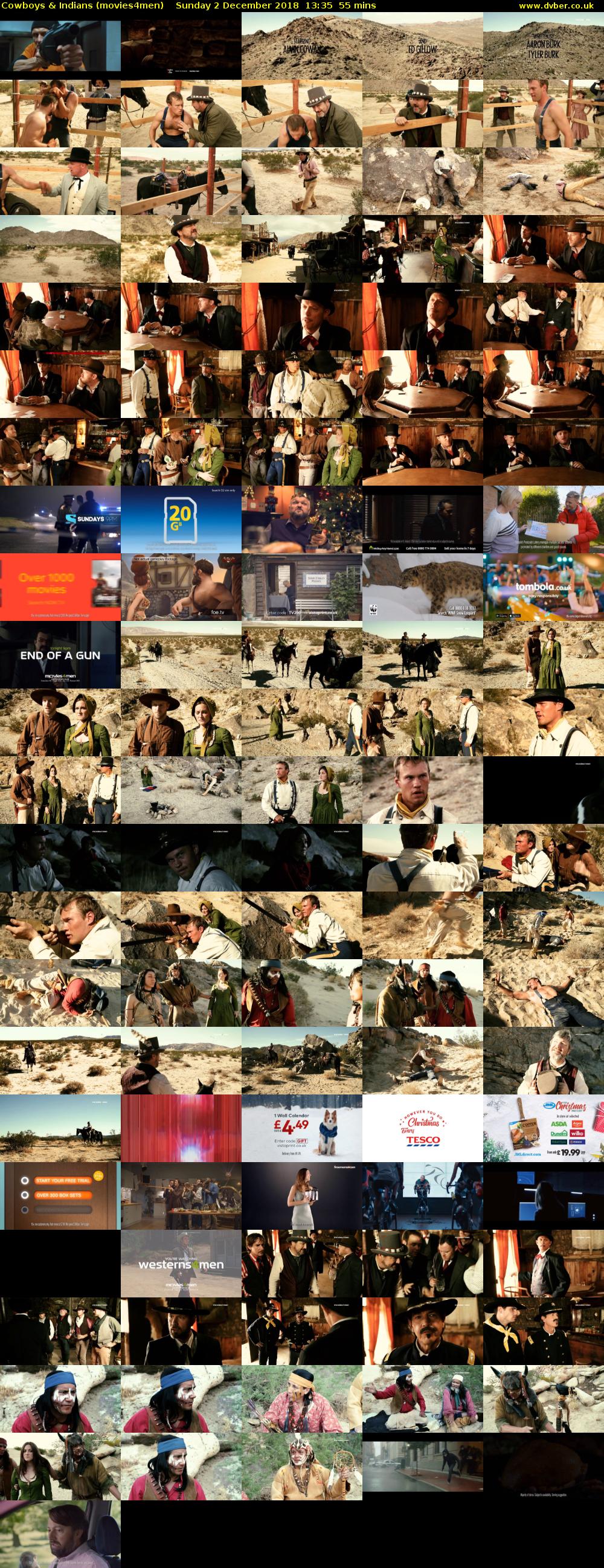 Cowboys & Indians (movies4men) Sunday 2 December 2018 13:35 - 14:30