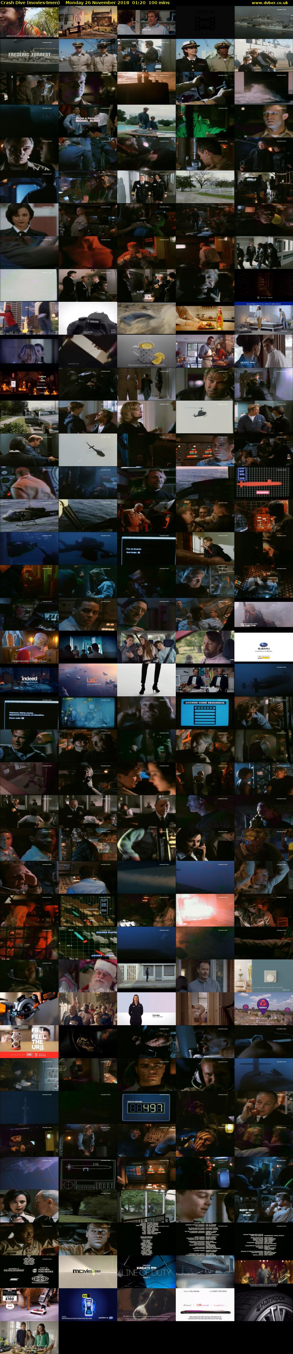 Crash Dive (movies4men) Monday 26 November 2018 01:20 - 03:00