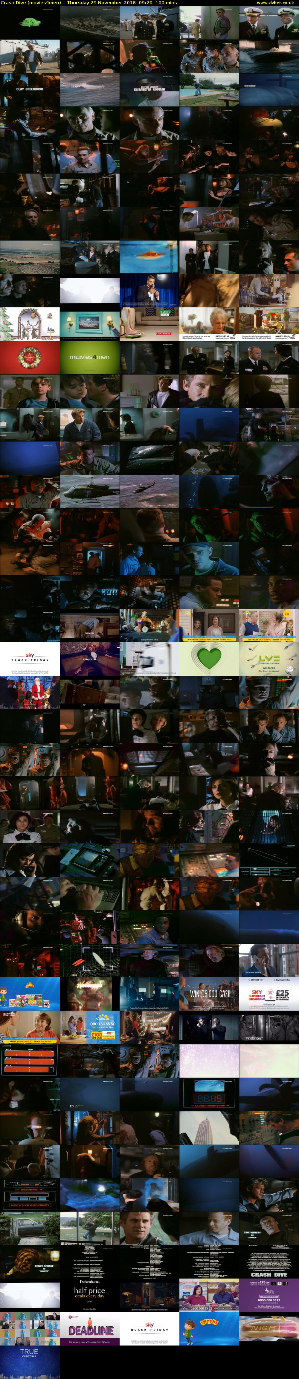 Crash Dive (movies4men) Thursday 29 November 2018 09:20 - 11:00