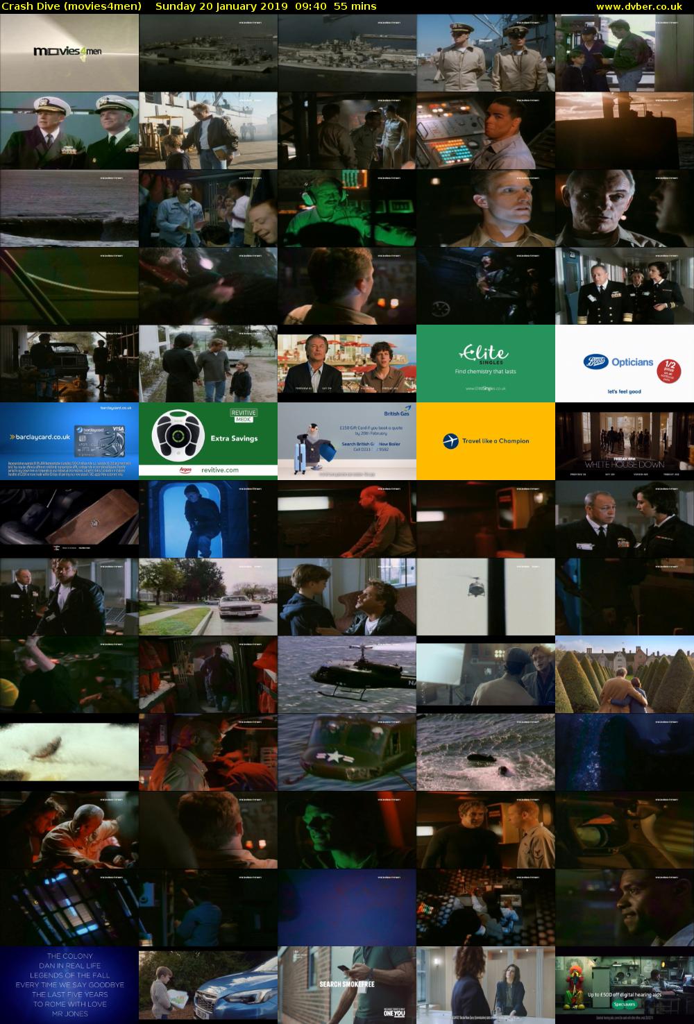 Crash Dive (movies4men) Sunday 20 January 2019 09:40 - 10:35