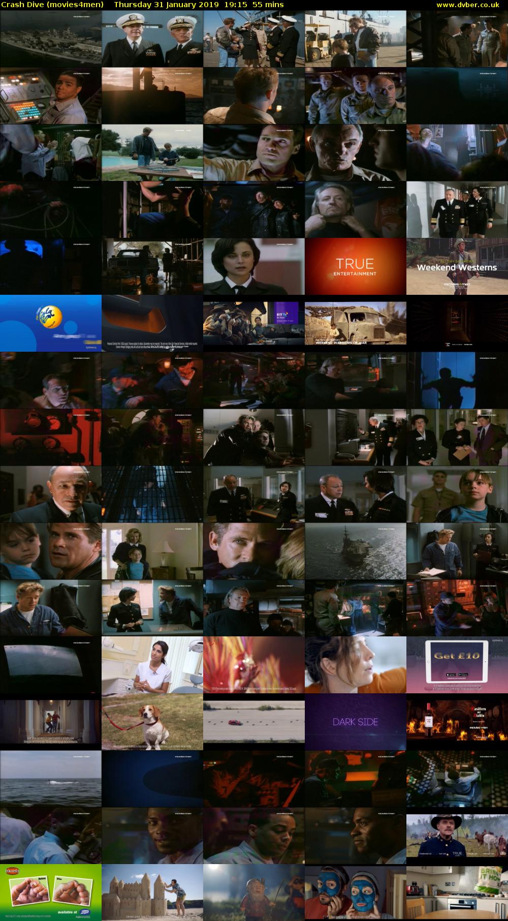 Crash Dive (movies4men) Thursday 31 January 2019 19:15 - 20:10