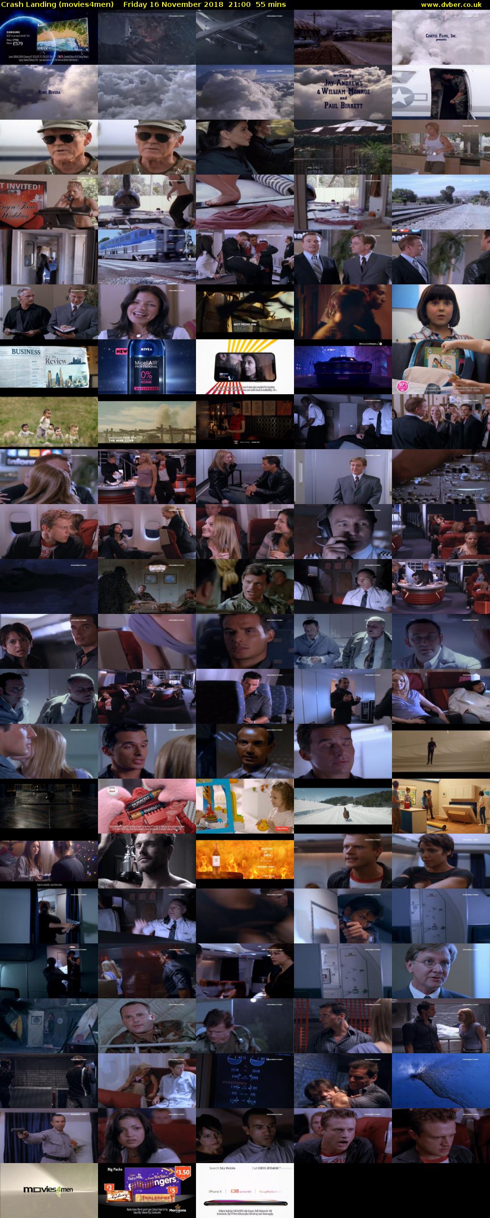 Crash Landing (movies4men) Friday 16 November 2018 21:00 - 21:55