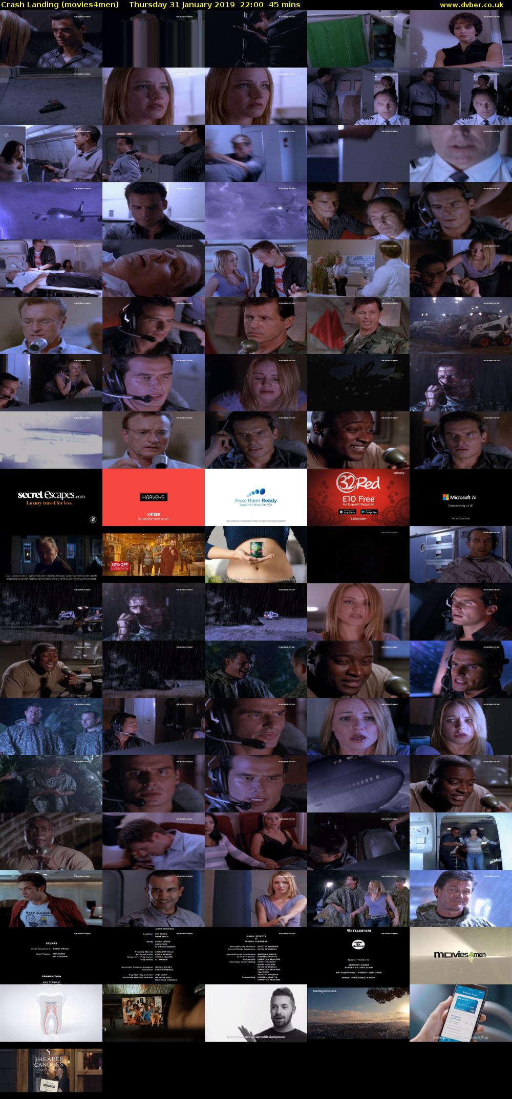 Crash Landing (movies4men) Thursday 31 January 2019 22:00 - 22:45