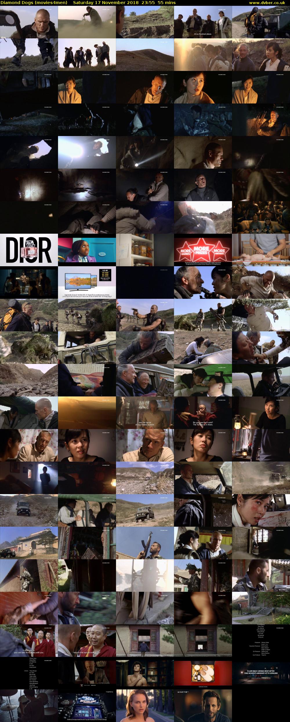 Diamond Dogs (movies4men) Saturday 17 November 2018 23:55 - 00:50