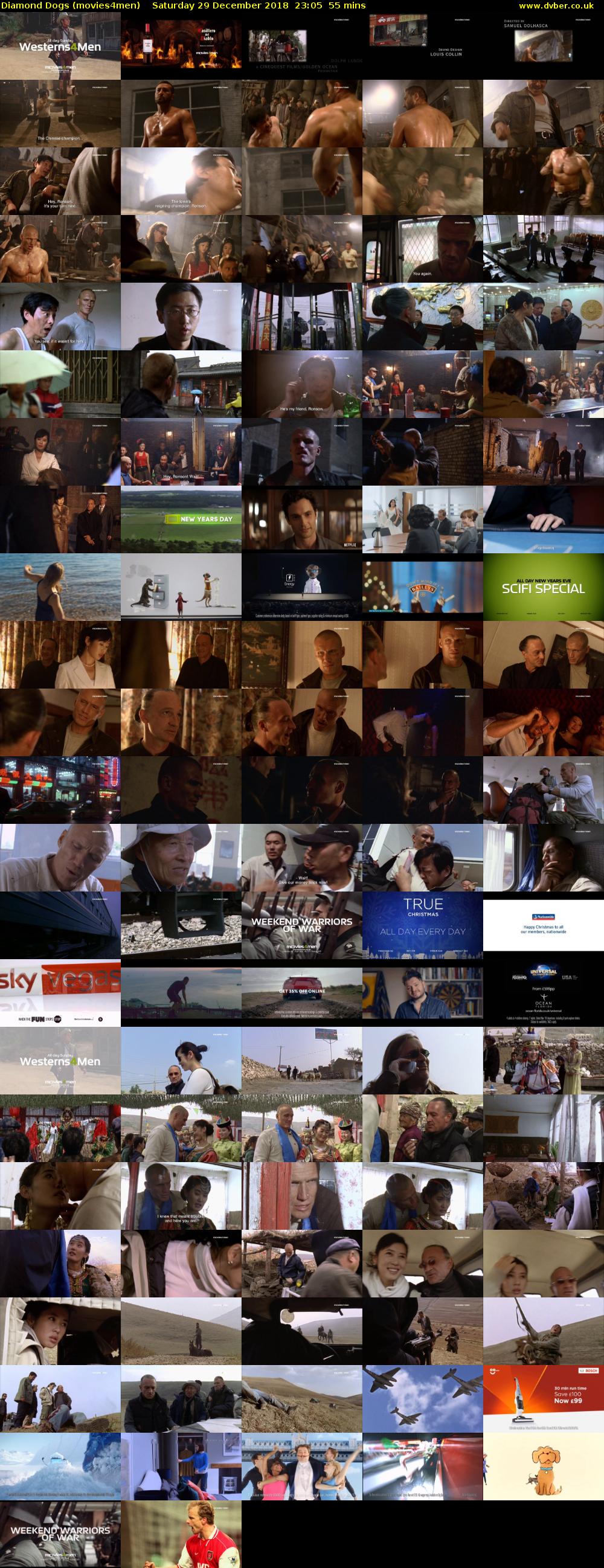 Diamond Dogs (movies4men) Saturday 29 December 2018 23:05 - 00:00