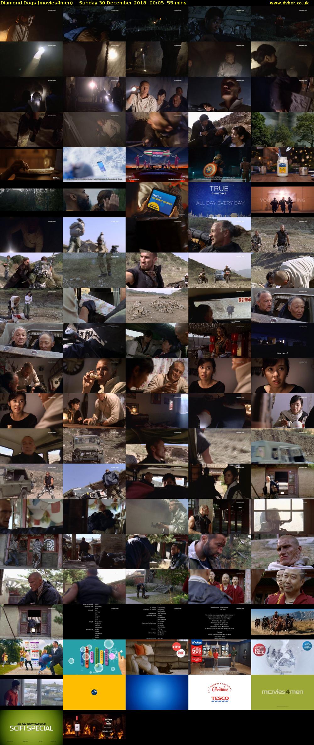 Diamond Dogs (movies4men) Sunday 30 December 2018 00:05 - 01:00