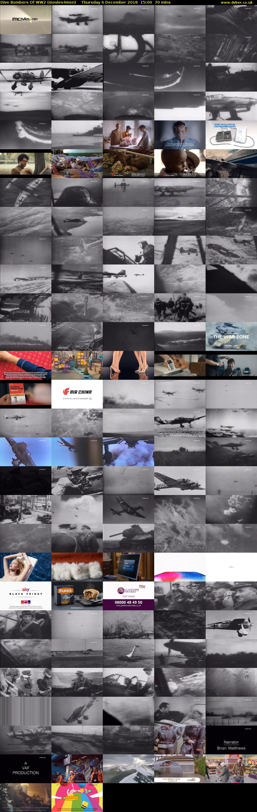 Dive Bombers Of WW2 (movies4men) Thursday 6 December 2018 15:00 - 16:10