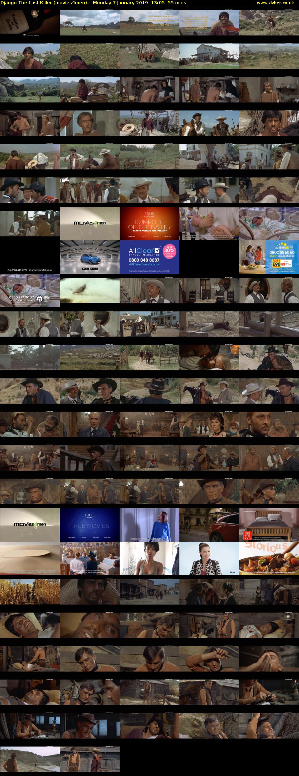 Django The Last Killer (movies4men) Monday 7 January 2019 13:05 - 14:00