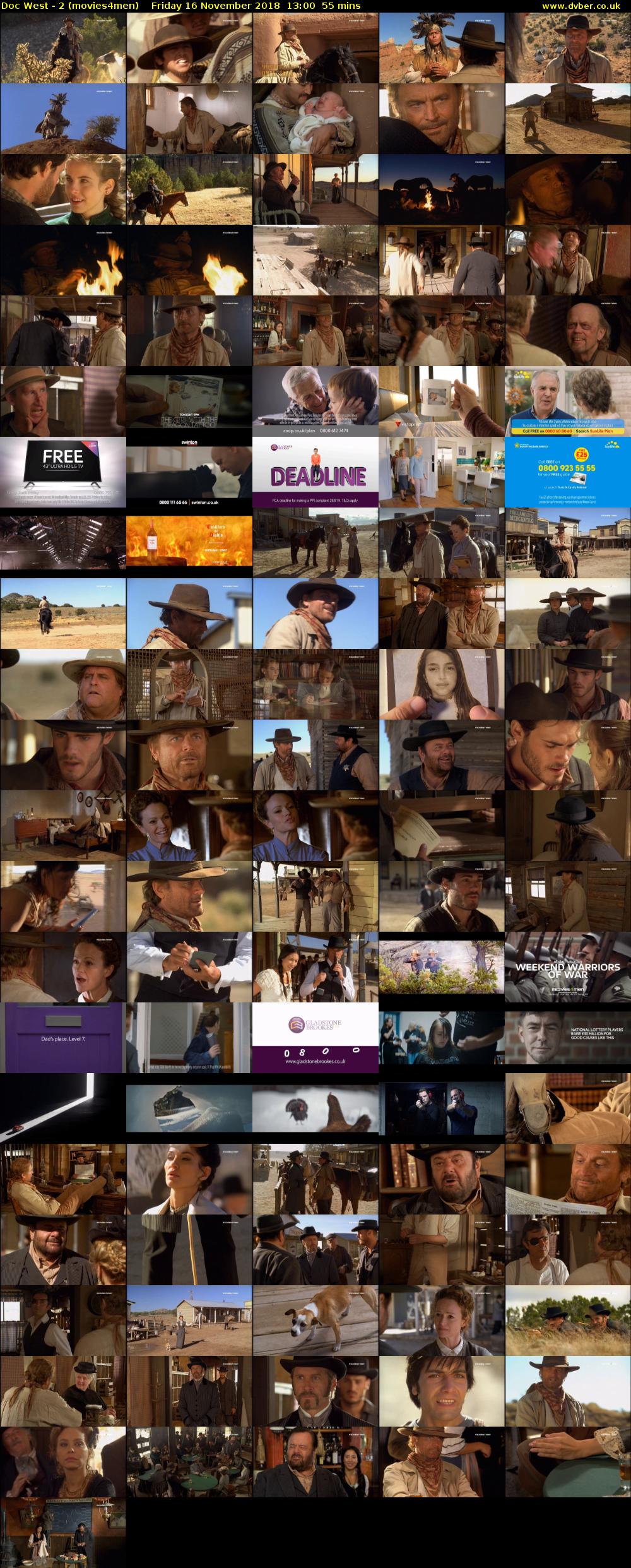 Doc West - 2 (movies4men) Friday 16 November 2018 13:00 - 13:55