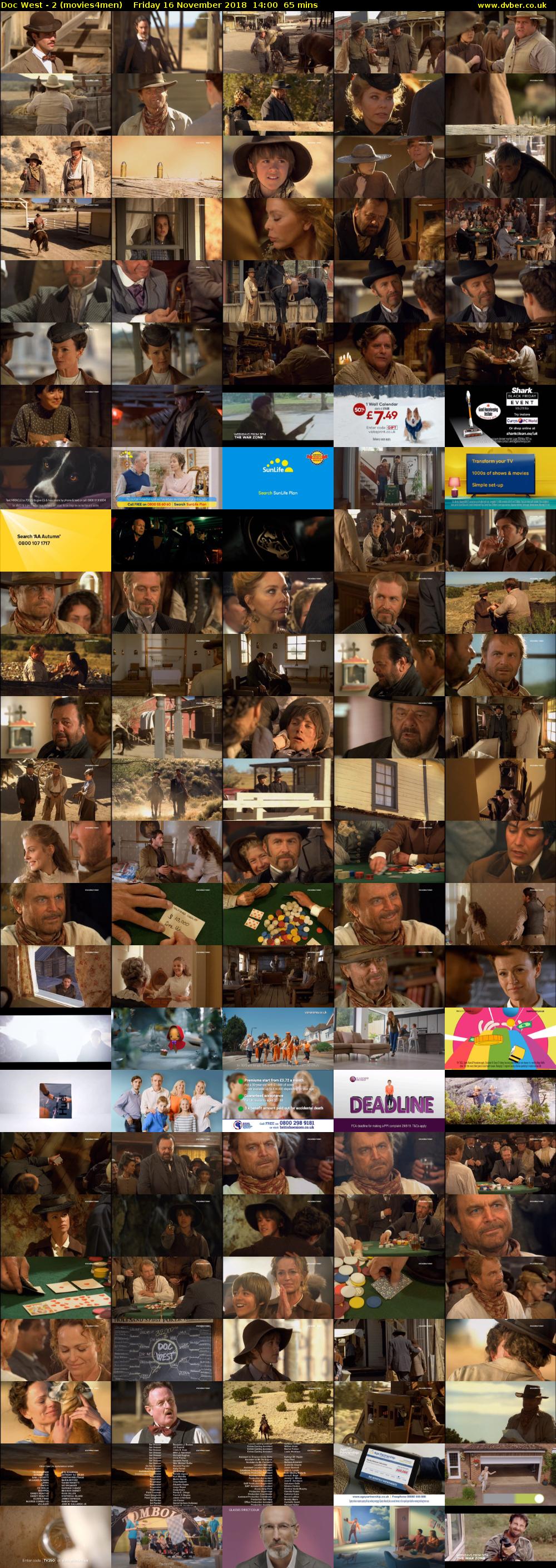 Doc West - 2 (movies4men) Friday 16 November 2018 14:00 - 15:05