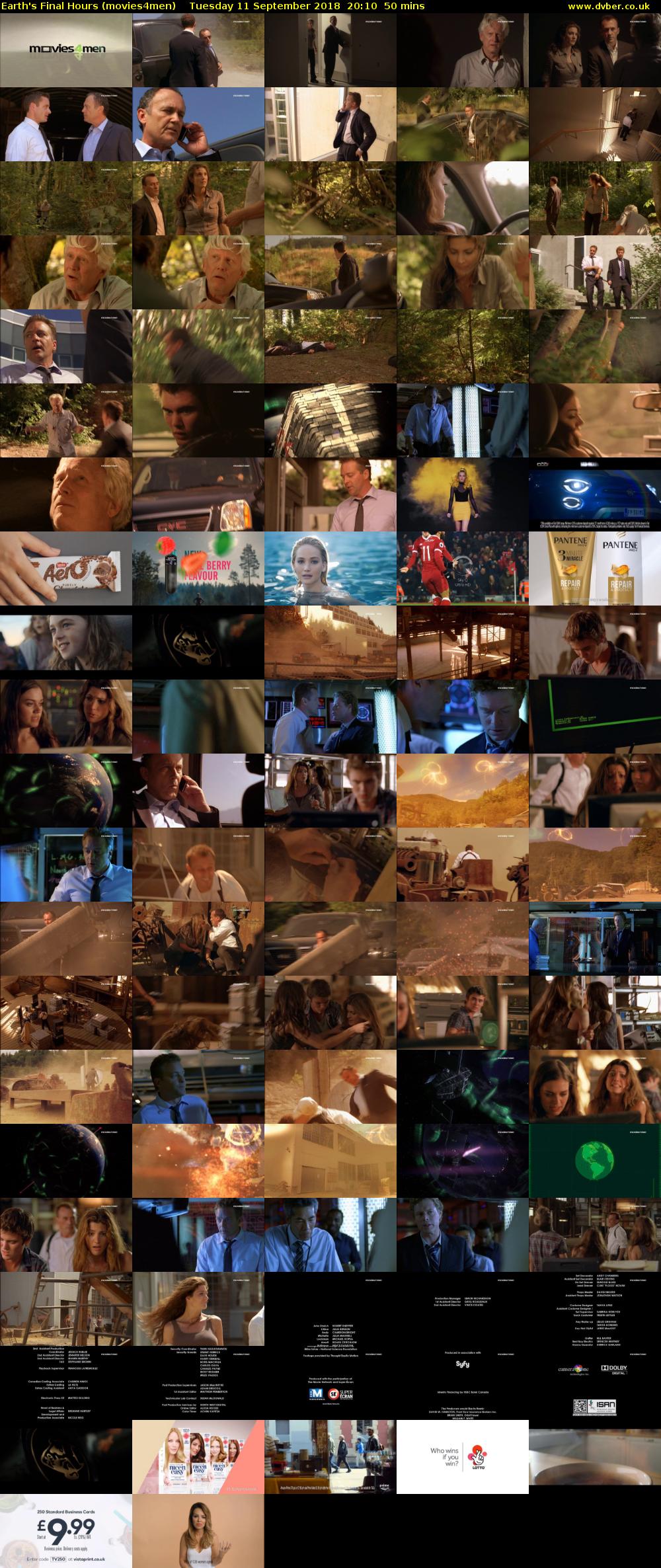 Earth's Final Hours (movies4men) Tuesday 11 September 2018 20:10 - 21:00