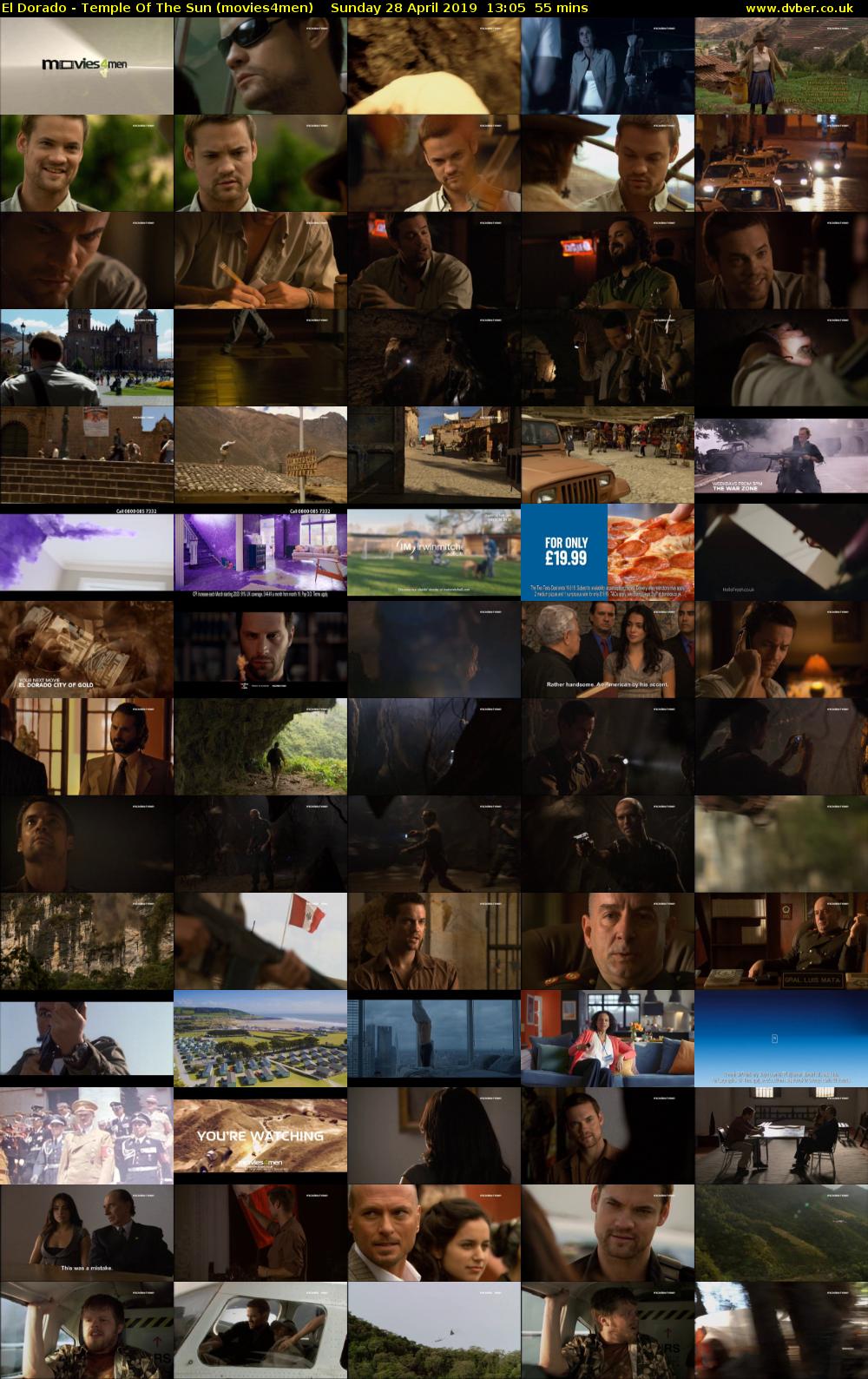 El Dorado - Temple Of The Sun (movies4men) Sunday 28 April 2019 13:05 - 14:00