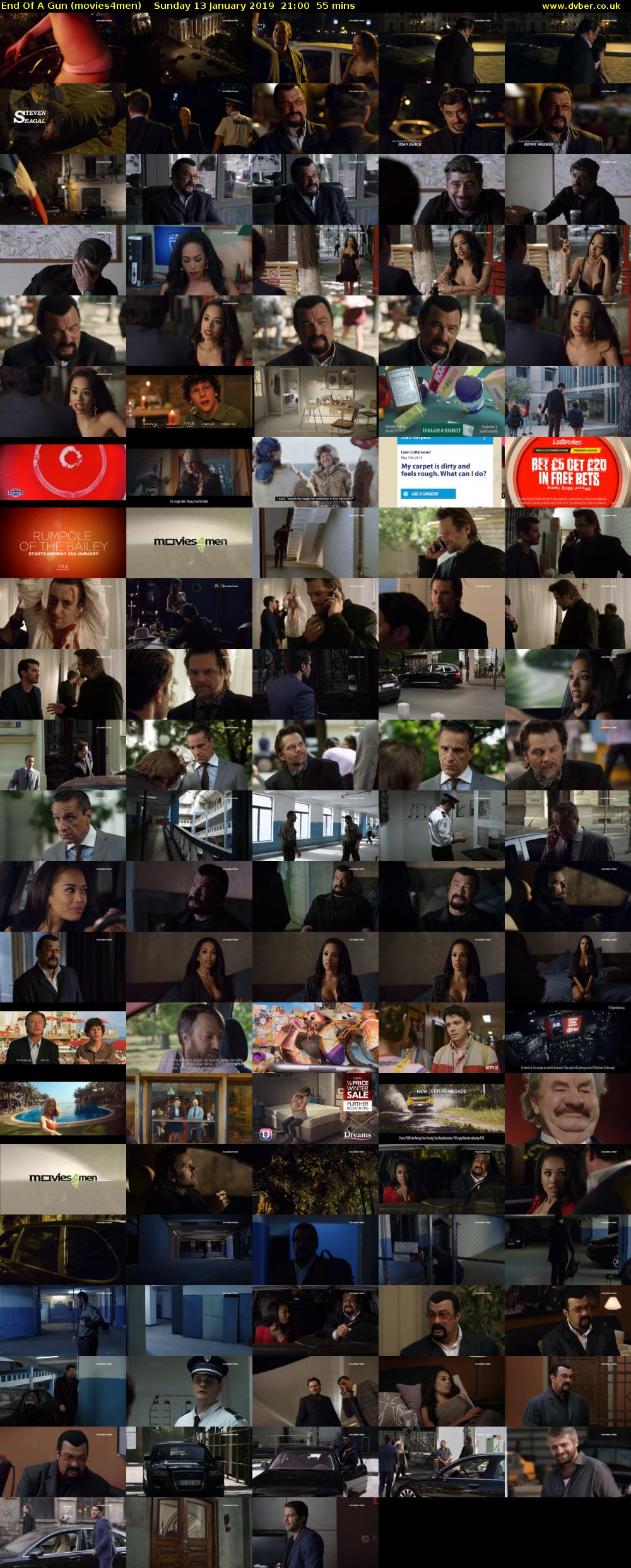 End Of A Gun (movies4men) Sunday 13 January 2019 21:00 - 21:55